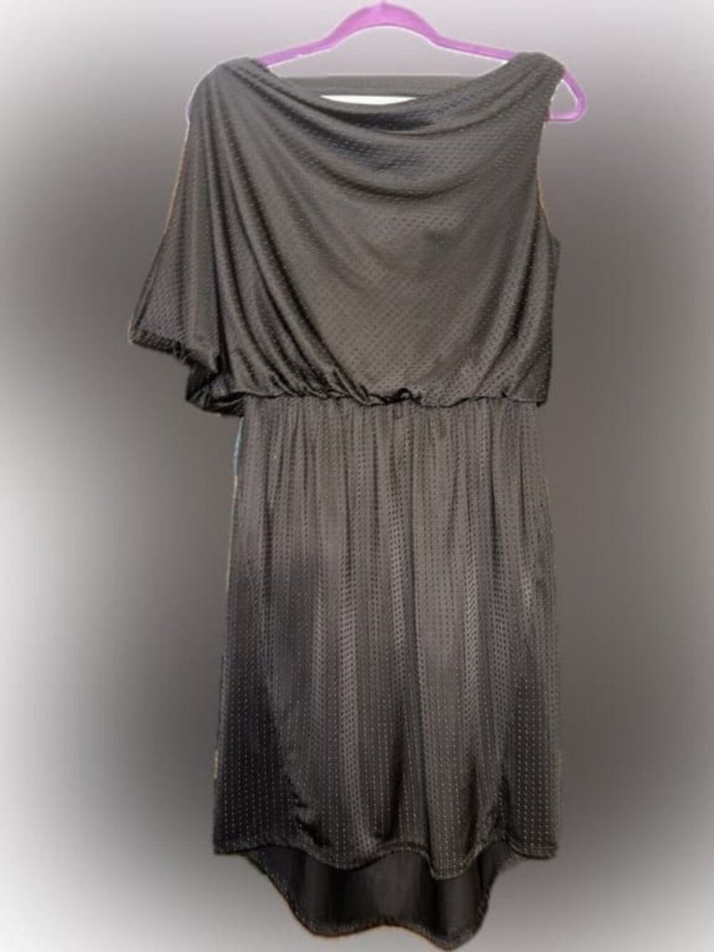 Textured One Shoulder